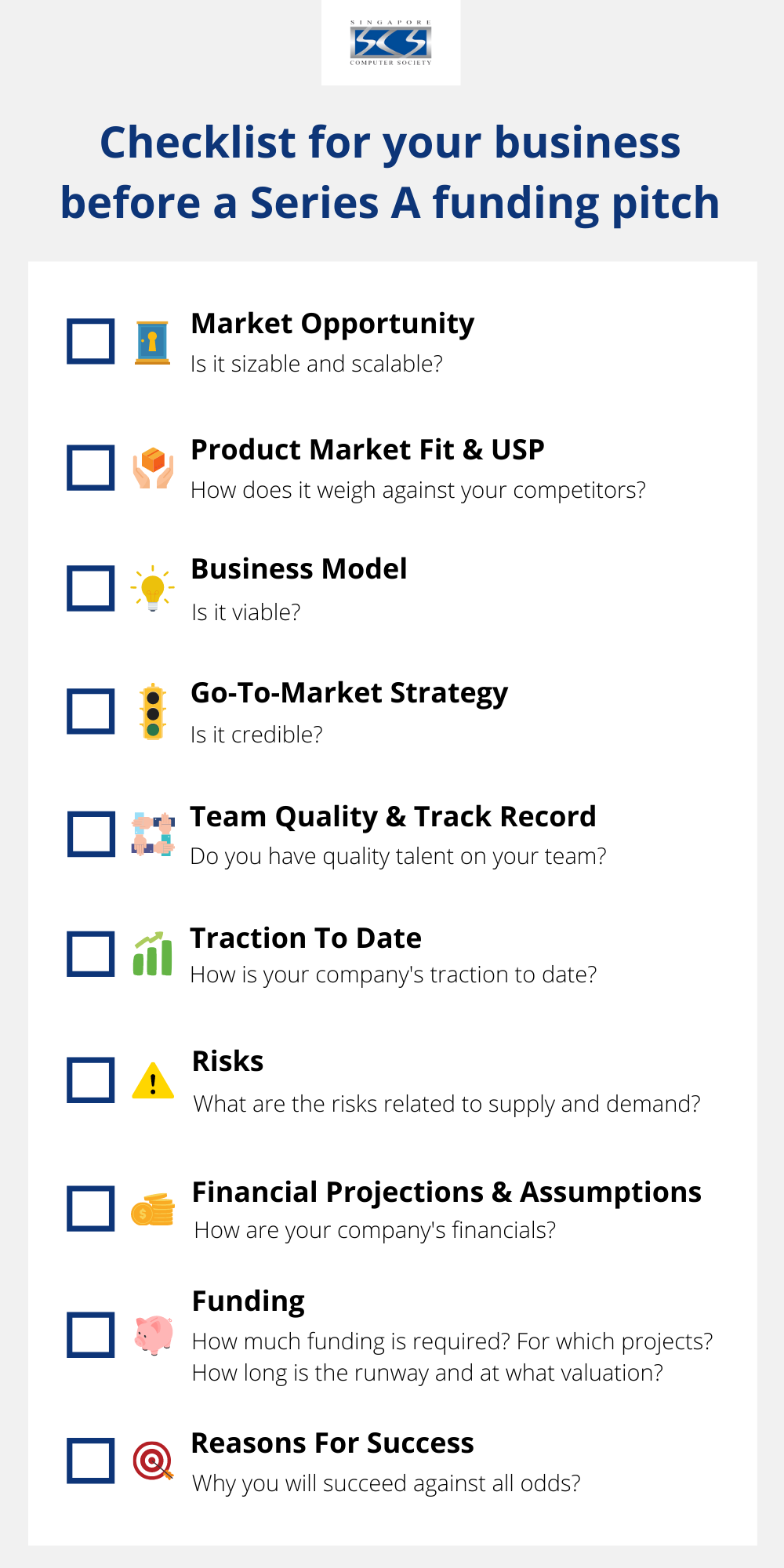 Series A Funding: Steps For Preparing A Funding Pitch With Tips - Singapore Computer Society